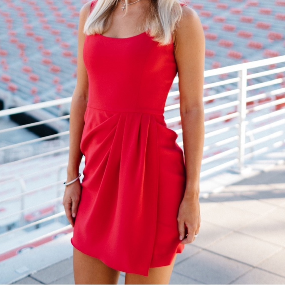 Amanda Uprichard red dress